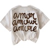 image:imageMakeMeChic Womens Graphic Tees Cheetah Print T Shirt Tops Y2k Crew Neck Short Sleeve Summer TopsWhite