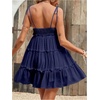image:imageMakeMeChic Womens Boho Mini Dress Summer Vacation Sundress Dots Sleeveless Cami Country Short DressRoyal Blue