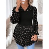image:imageMakeMeChic Womens Soft BlouseBlack a