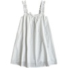 image:imageMakeMeChic Womens Frill Trim Sleeveless Tank Dress Bow A Line Summer Mini Dresses SundressWhite