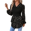 image:imageMakeMeChic Womens Soft BlouseBlack a