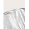 image:imageMakeMeChic Womens Leather Gold Tops Summer Tube Tops Ruched Sleeveless Slim Fit Strapless Club Concert ShirtsSilver