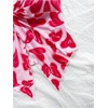 image:imageMakeMeChic Womens Summer Polka Dots Tops Strapless Tube Top Tie Front Ruched Backless Bandeau Crop TopsPink