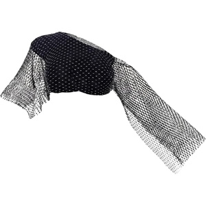 image:imageMakeMeChic Womens Sparkly Glitter T Shirt Rhinestone Fishnet Asymmetrical Party Club Going Out TopsBlack