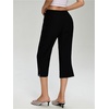 image:imageMakeMeChic Womens Going Out Capri Pants Sexy Y2K Lace Up Capri Pants High Waisted Skinny Stretchy PantsBlack Strapless
