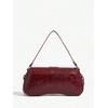 image:imageMakeMeChic Womens Shoulder Bags Y2K PU Leather Clutch Small Purse BagsBurgundy