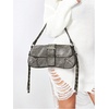 image:imageMakeMeChic Womens Shoulder Bags Y2K PU Leather Clutch Small Purse BagsGrey
