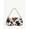 image:imageMakeMeChic Womens Shoulder Bags Y2K PU Leather Clutch Small Purse BagsMulti Brown