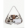 image:imageMakeMeChic Womens Shoulder Bags Y2K PU Leather Clutch Small Purse BagsMulti Brown
