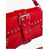 image:imageMakeMeChic Womens Shoulder Bags Y2K PU Leather Clutch Small Purse BagsRed