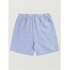 image:imageMakeMeChic Mens Striped Drawstring Shorts Wide Leg Summer Casual Shorts with PocketsBlue and White