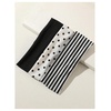 image:imageMakeMeChic Womens 3 Pack Zebra Polka Dots Headband Non Slip Headbands Sports Elastic Hairbands Pink White OneSizeBlack White