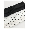 image:imageMakeMeChic Womens 3 Pack Zebra Polka Dots Headband Non Slip Headbands Sports Elastic Hairbands Pink White OneSizeWhite Dots Black