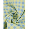 image:imageMakeMeChic Womens Maternity Overalls Summer Gingham Sleeveless Wide Leg Y2K Pregnancy JumpsuitsBlue and Yellow