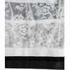 image:imageMakeMeChic Womens Plus Size Bra Floral Lace Sheer Spaghetti Strap Wireless BraletteBlack and White2pc