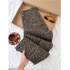 image:imageMakeMeChic Womens Polka Dots Jeans Wide Leg Denim Pants Y2k Polka Dots PantsBrown Cheetah