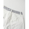 image:imageMakeMeChic Womens Polka Dots Jeans Wide Leg Denim Pants Y2k Polka Dots PantsWhite Striped