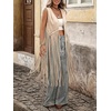 image:imageMakeMeChic Womens Rivet Suede Tassel Sleeveless Vest Jacket Open Front Cowboy Chic Fringe Vest OuterwearApricot
