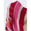 image:imageMakeMeChic Womens Striped Summer Beach Dress Sweater Mini Dresses Cover Up Vacation OutfitsHot Pink