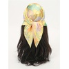 image:imageMakeMeChic Womens Vintage Polka Dots Head Scarf Bandana Hair Scarf Square Scarves Hair Bands HeadbandYellow
