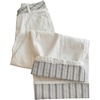 image:imageMakeMeChic Womens Polka Dots Jeans Wide Leg Denim Pants Y2k Polka Dots PantsWhite Striped