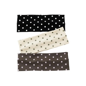 image:imageMakeMeChic Womens 3 Pack Zebra Polka Dots Headband Non Slip Headbands Sports Elastic Hairbands Pink White OneSizeMulticolor