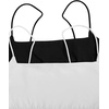 image:imageMakeMeChic Women Square Neck Wireless Crop Bra  Spaghetti Straps WireFree Stretch Fabric Sports Bra Crop Top Soft Light Bra For Yoga Gym Daily Casual Workout WearMulticolor