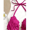 image:imageMakeMeChic Womens Summer Sequin Halter Crop Tank Top Y2k Sparkly Draped Backless Going Out TopsHot Pink