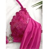 image:imageMakeMeChic Womens Summer Sequin Halter Crop Tank Top Y2k Sparkly Draped Backless Going Out TopsHot Pink