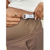 image:imageMakeMeChic Womens Maternity Pants Over Belly Casual Comfy Wide Leg Pants Wtih PocketBrown