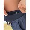 image:imageMakeMeChic Womens Maternity Shorts Elastic Waist Wide Leg Over The Belly Summer ShortsBlue