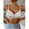 image:imageMakeMeChic Womens Nursing Bras for Breastfeeding Lace Maternity Lingerie  Breastfeeding Lace Nursing Bralette Bodily Nursing Bra Brasier De Lactancia MaternaWhite B