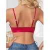 image:imageMakeMeChic Womens Nursing Bras for Breastfeeding Lace Maternity Lingerie  Breastfeeding Lace Nursing Bralette Bodily Nursing Bra Brasier De Lactancia MaternaBurgundy