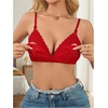 image:imageMakeMeChic Womens Nursing Bras for Breastfeeding Lace Maternity Lingerie  Breastfeeding Lace Nursing Bralette Bodily Nursing Bra Brasier De Lactancia MaternaRed