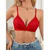 image:imageMakeMeChic Womens Nursing Bras for Breastfeeding Lace Maternity Lingerie  Breastfeeding Lace Nursing Bralette Bodily Nursing Bra Brasier De Lactancia MaternaRed