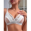 image:imageMakeMeChic Womens Nursing Bras for Breastfeeding Lace Maternity Lingerie  Breastfeeding Lace Nursing Bralette Bodily Nursing Bra Brasier De Lactancia MaternaWhite