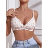 image:imageMakeMeChic Womens Nursing Bras for Breastfeeding Lace Maternity Lingerie  Breastfeeding Lace Nursing Bralette Bodily Nursing Bra Brasier De Lactancia MaternaMulticolor