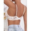 image:imageMakeMeChic Womens Nursing Bras for Breastfeeding Lace Maternity Lingerie  Breastfeeding Lace Nursing Bralette Bodily Nursing Bra Brasier De Lactancia MaternaMulticolor
