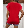 image:imageWomens Maternity Shirts Crew Neck Short Sleeve Maternity Tops